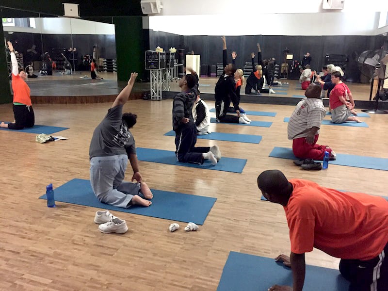 Life Shop gets Fit with Friends at Midtown - Yoga