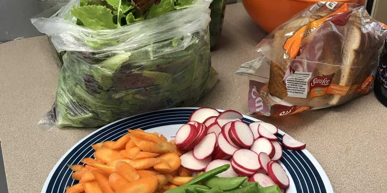 Thursday morning’s harvest at the OK Farm