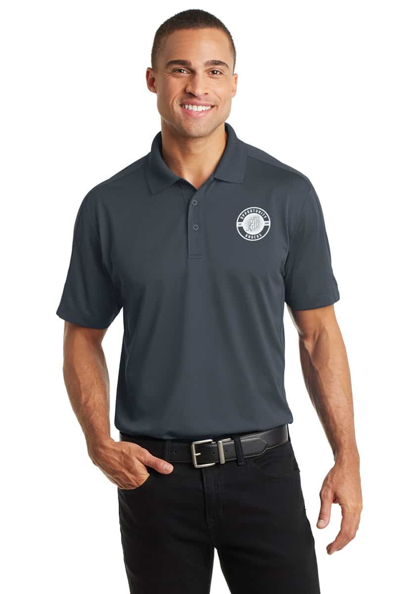 Men's Jacquard Polo Shirt