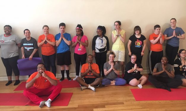 Namaste at ahimsa yoga