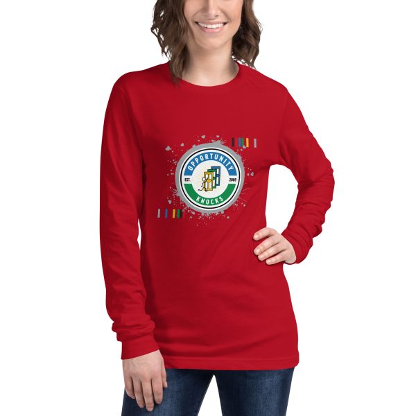 OK Color Logo Unisex Long Sleeve Tee - Image 3