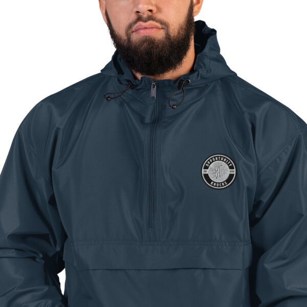 OK Embroidered Champion Packable Jacket - Image 5
