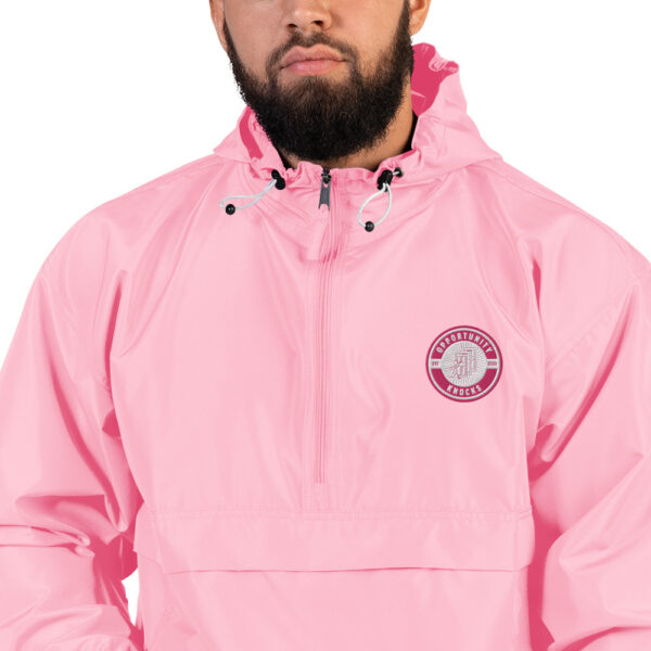 OK Embroidered Champion Packable Jacket - Image 17