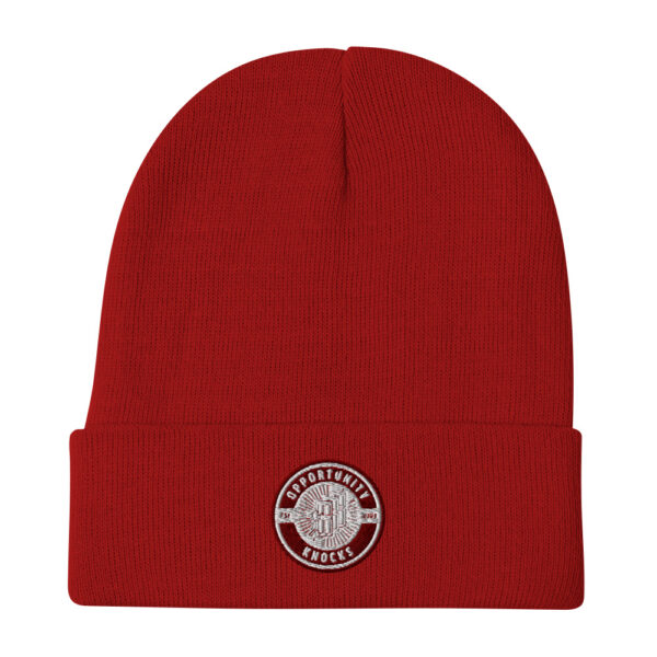 OK Embroidered Beanie - Image 6