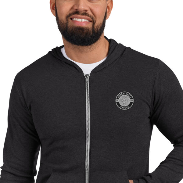 OK Unisex zip hoodie - Image 5