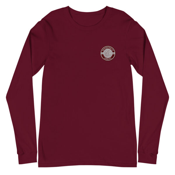 OK Embroidered Unisex Long Sleeve Tee - Image 8