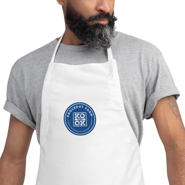 Knockout Farm Embroidered Apron - Image 2