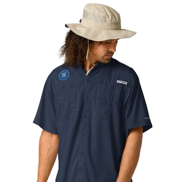 Knockout Farm Men’s Columbia Short Sleeve Button Shirt - Image 2