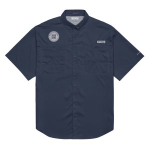 Knockout Kitchen Men’s Columbia Short Sleeve Button Shirt