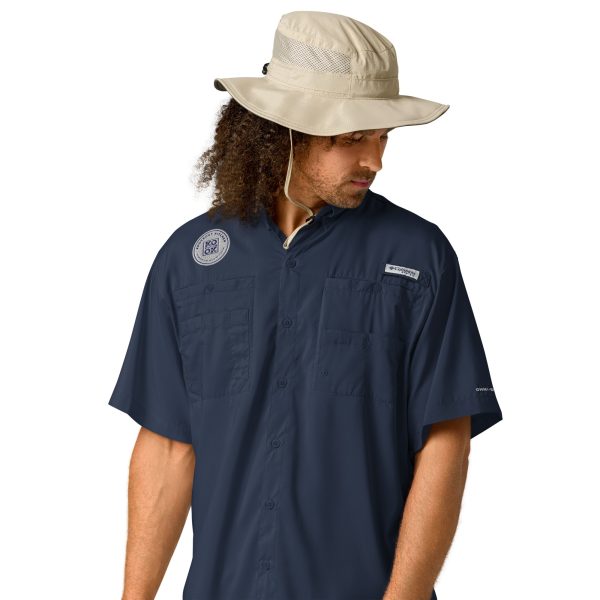 Knockout Kitchen Men’s Columbia Short Sleeve Button Shirt - Image 2