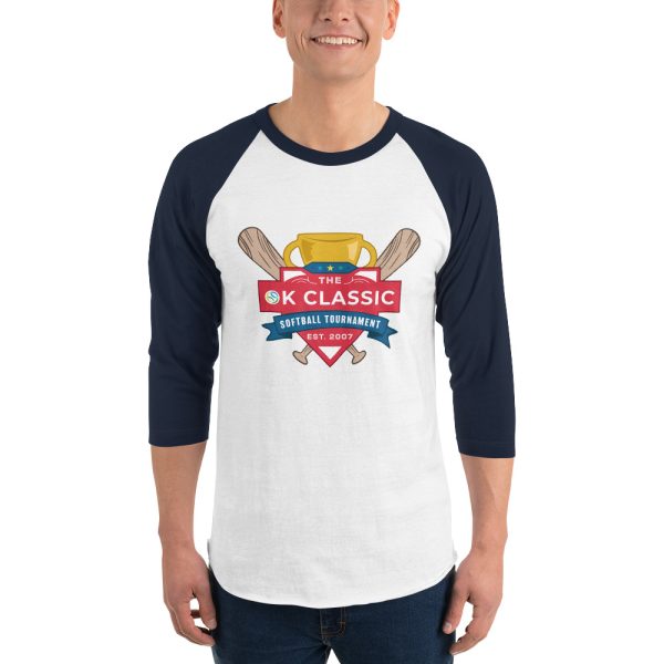 OK Classic Baseball Style 3/4 Shirt - Image 9