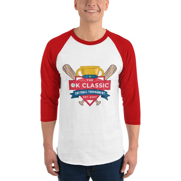 OK Classic Baseball Style 3/4 Shirt - Image 8