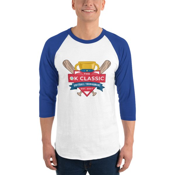 OK Classic Baseball Style 3/4 Shirt - Image 10