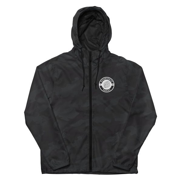 OK Unisex Lightweight Zip Up Windbreaker