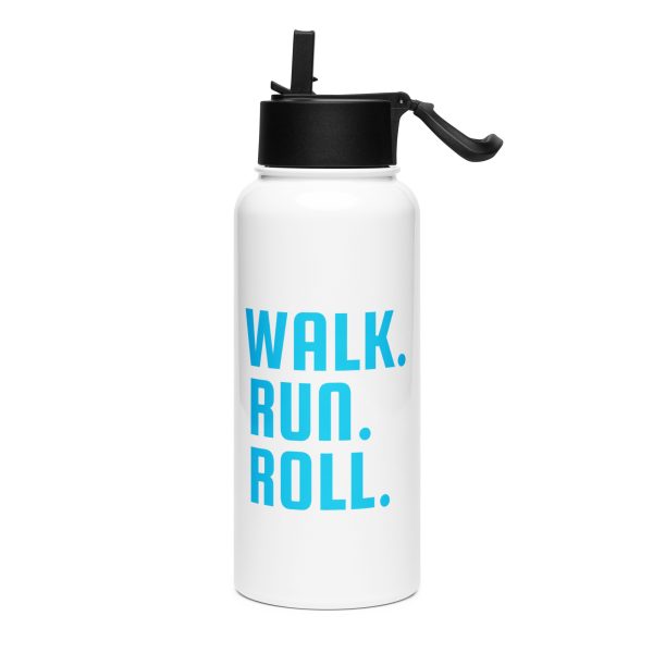 W2RC Stainless Steel Water Bottle + Straw Lid - Image 4