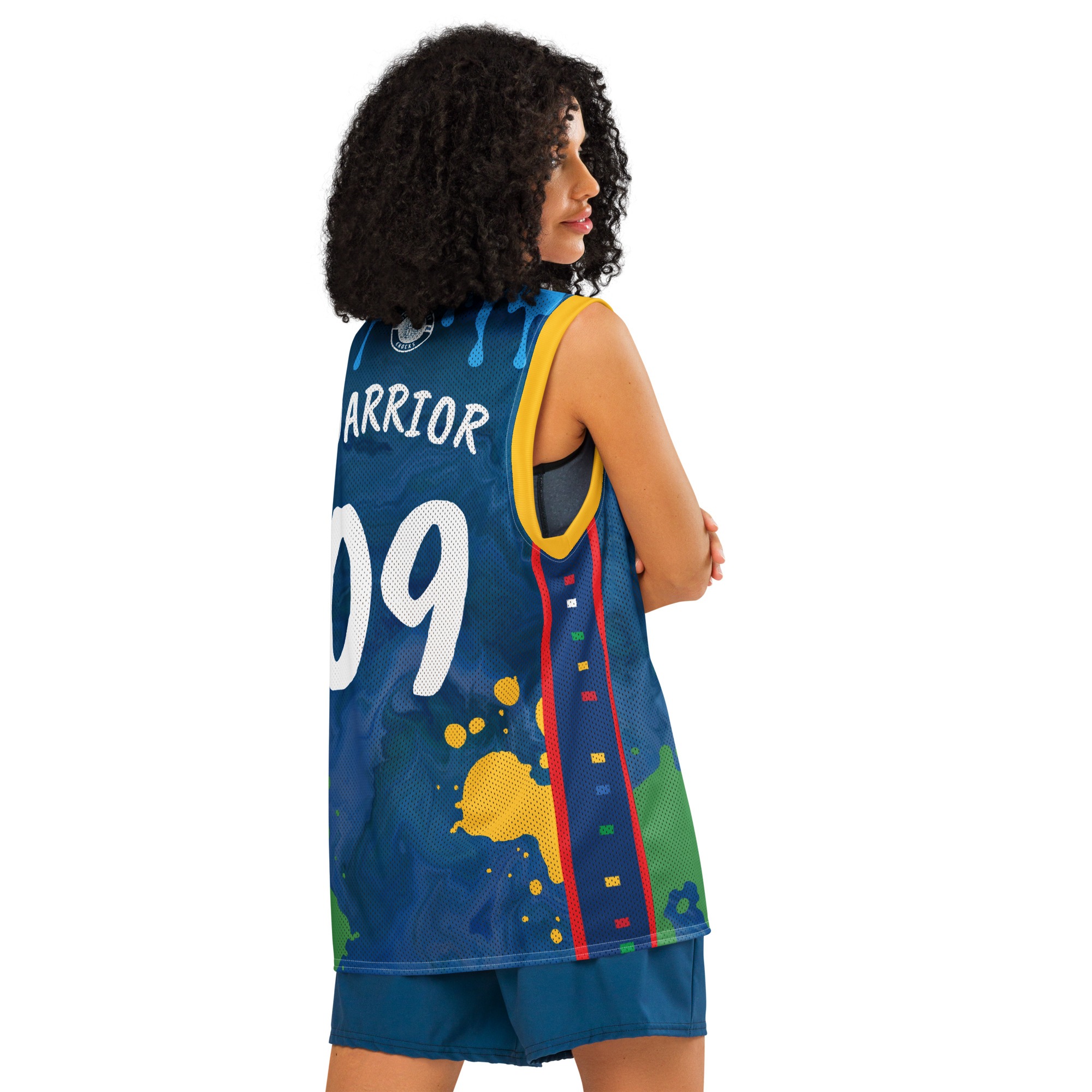 OK Dripped Out Premium Basketball Jersey - Image 3