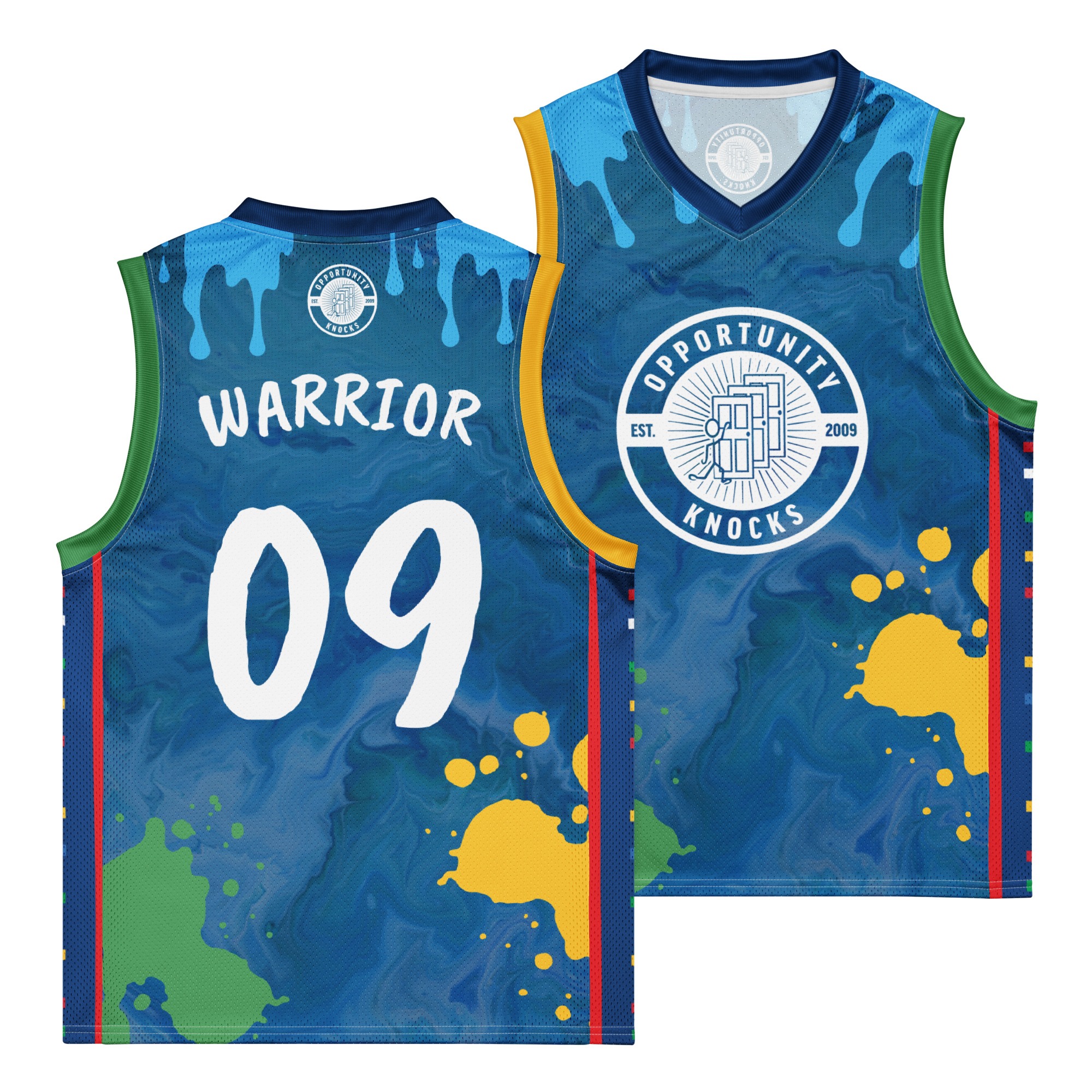 OK Dripped Out Premium Basketball Jersey