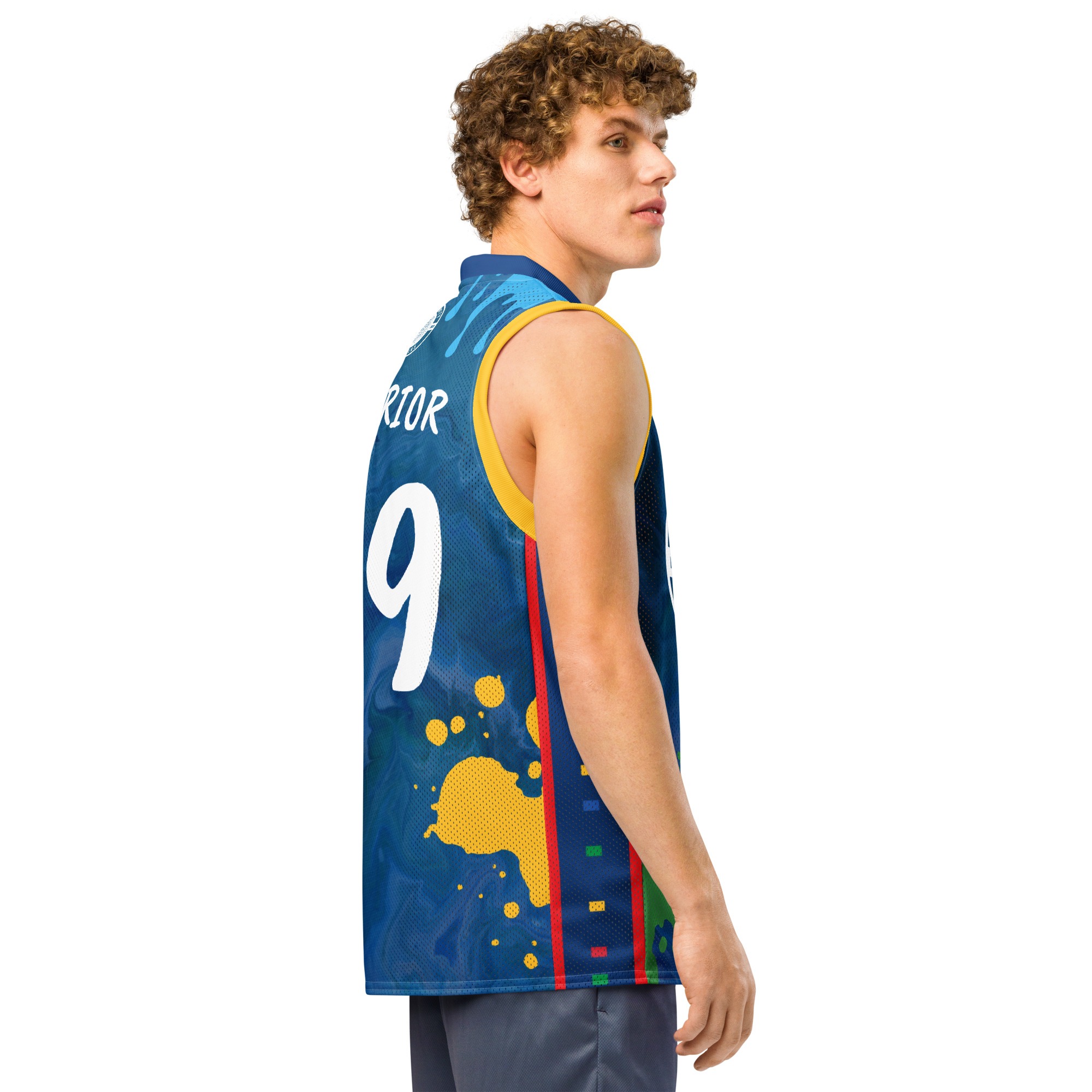 OK Dripped Out Premium Basketball Jersey - Image 5