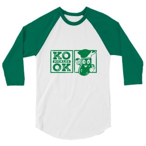 Knockout Pickles 3/4 sleeve shirt