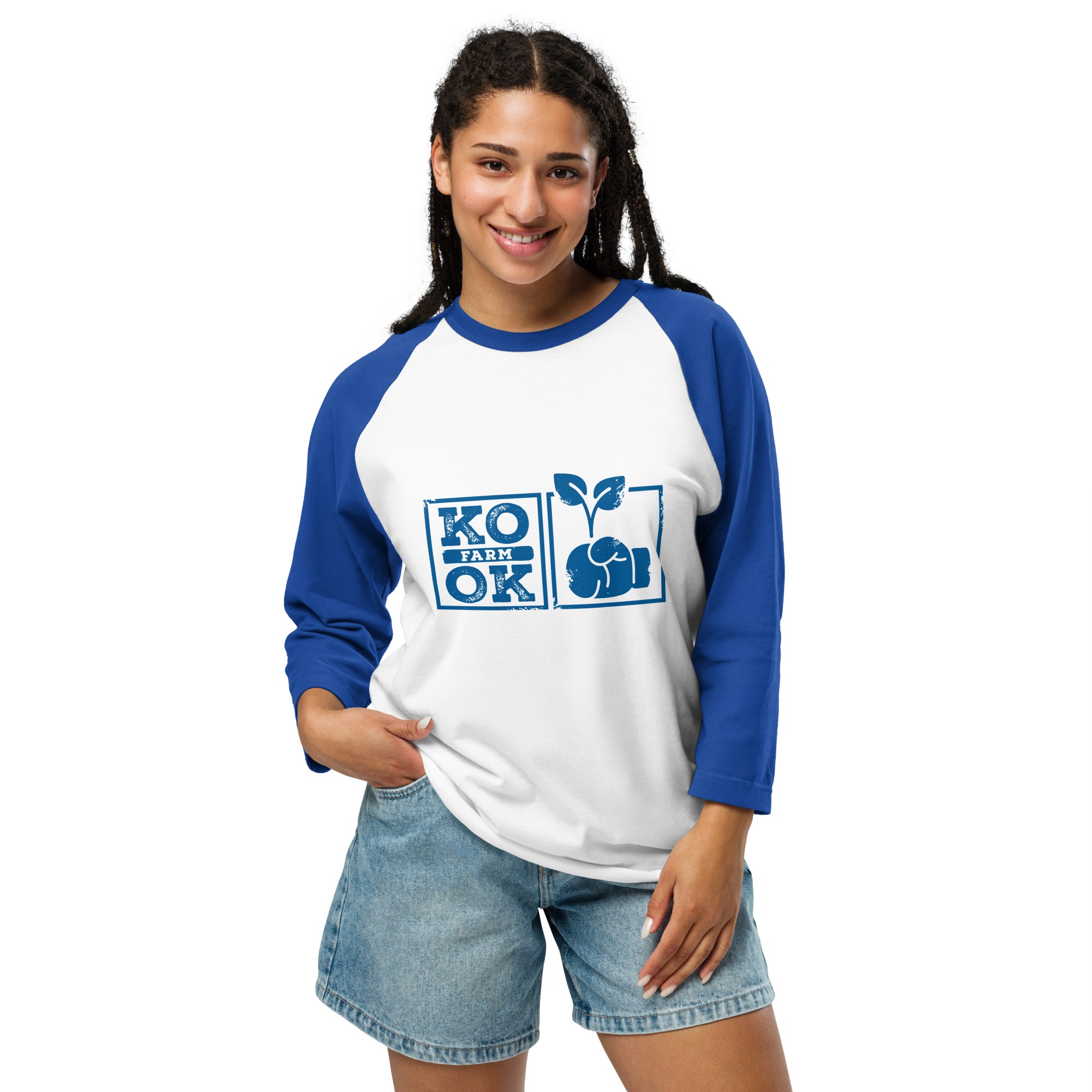 Knockout Farm 3/4 sleeve shirt - Image 2